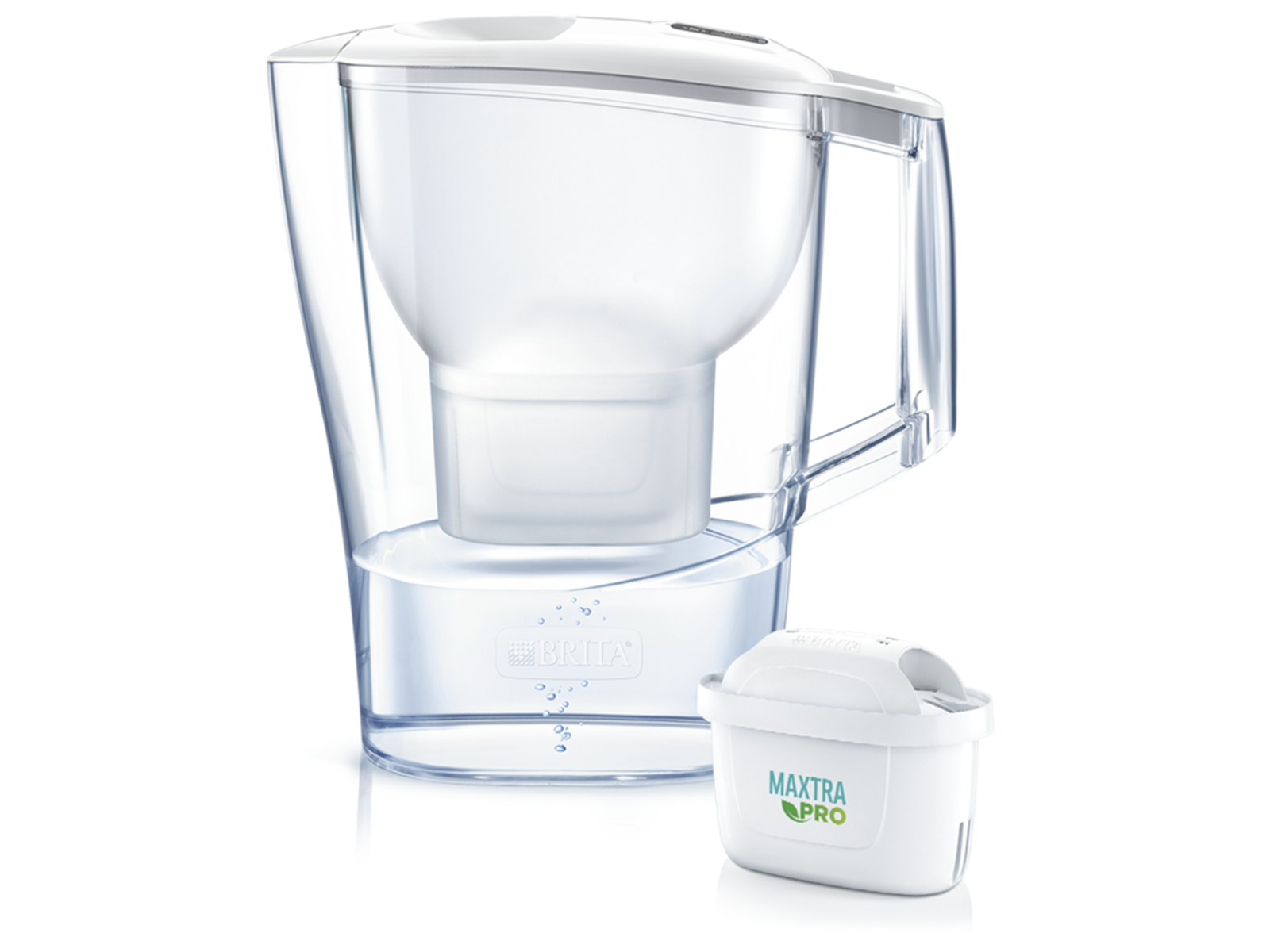 Brita Aluna Filter Jug 2.4L ME4W MXPro - White Brita Aluna Filter Jug 2.4L ME4W MXPro - White